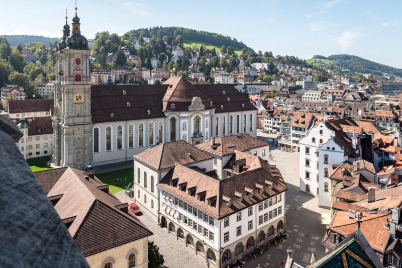 Foxtrail Columban St Gallen Klosterplatz