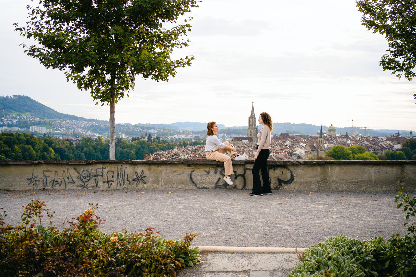 Foxtrail Schiefer Bern Aussicht Stadt Schnitzeljagd 14