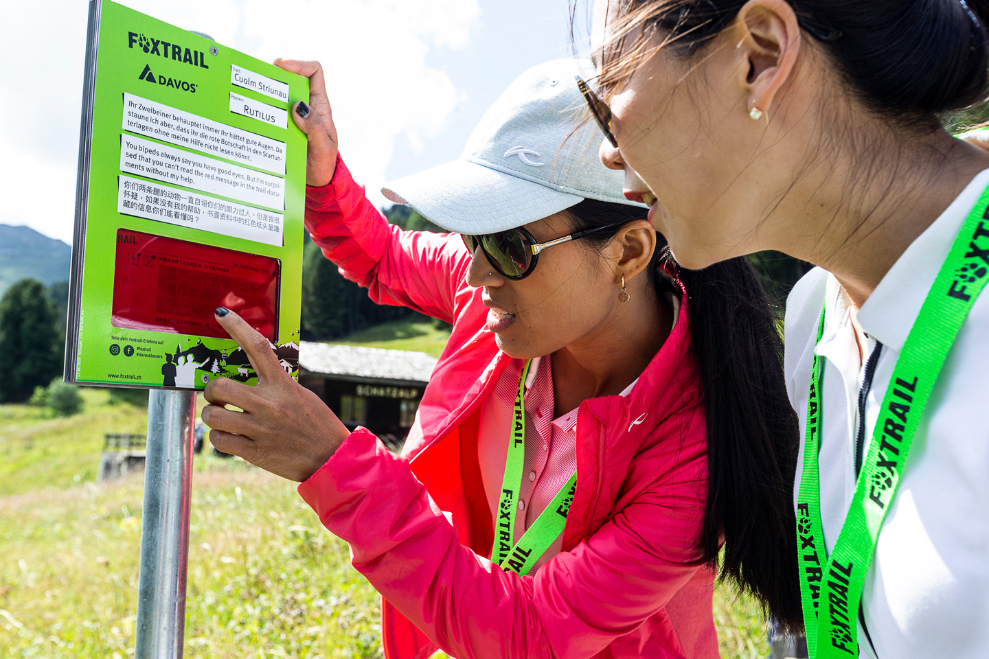 Foxtrail Cuolm Striunau Davos Sommer Freunde 1