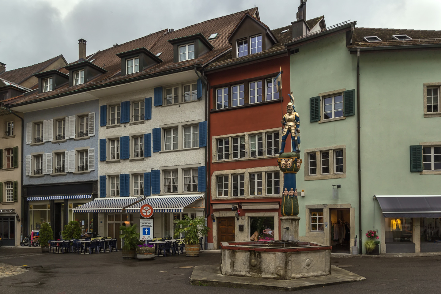 Square in Lenzburg, Switzerland iStock 501174585