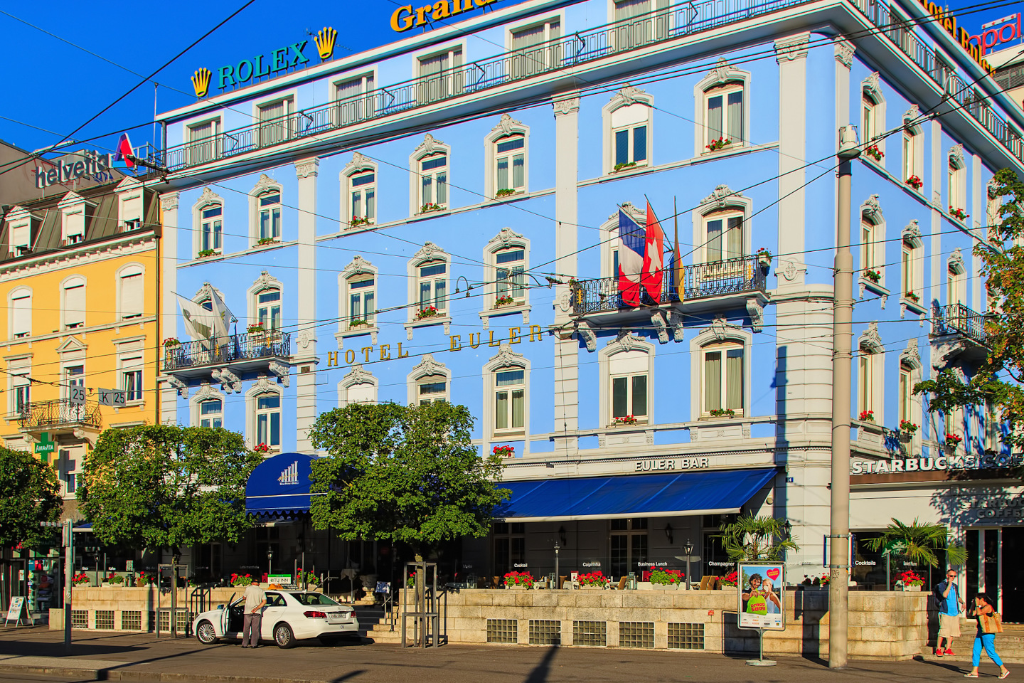 Building of the Grand Hotel Euler in Basel, Switzerland 01 35