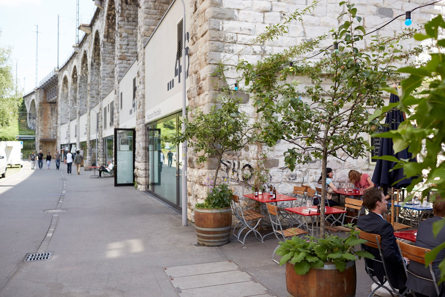 Viadukt, Zuerich, Juni 2014. Photo by Elisabeth Real Foxtrail Spartakus Zrich Viadukt 2