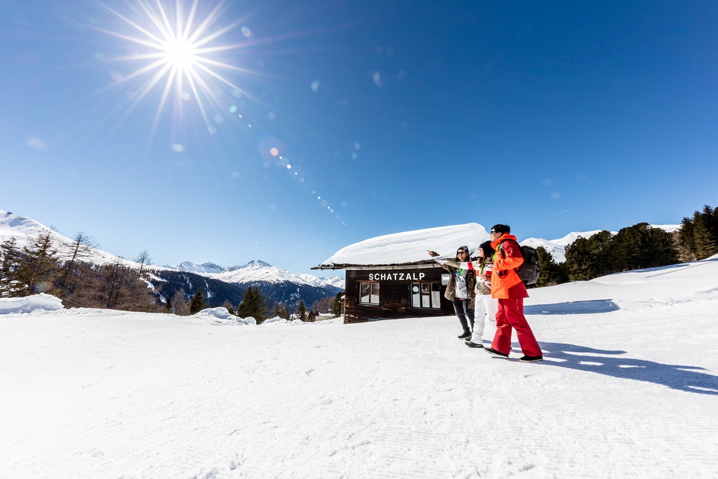 Foxtrail Cuolm Striunau Davos Winter 2