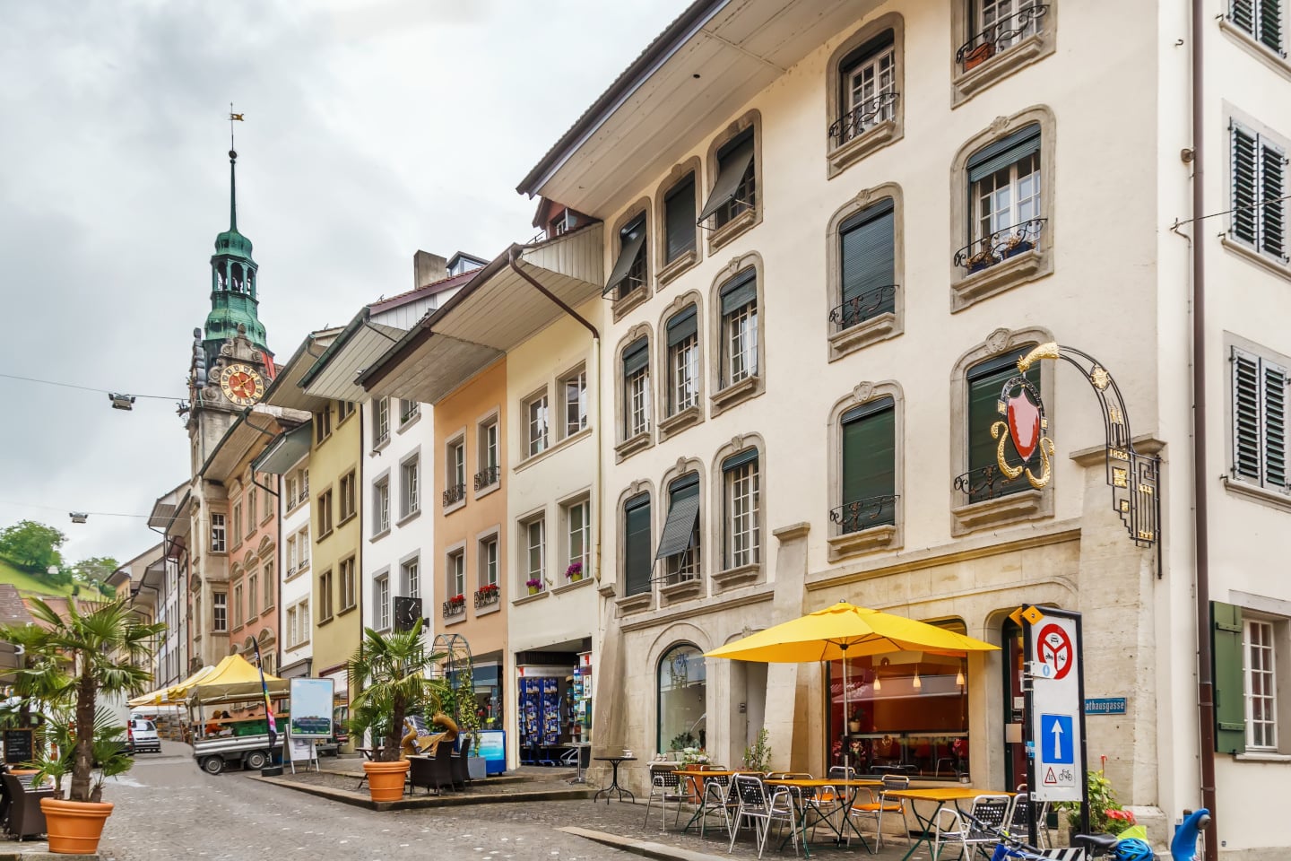 Street in Lenzburg city, Switzerland iStock 1250970225 12