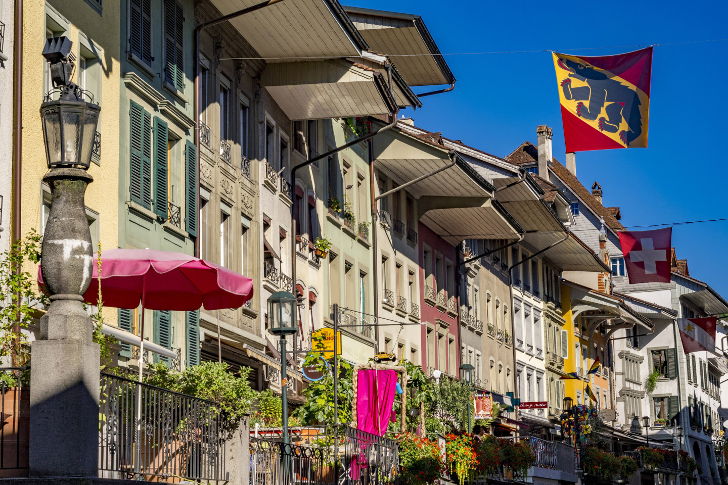 Old Town of Thun, Obere Hauptgasse, Bernese Oberland, Switzerland iStock 1338418537 6