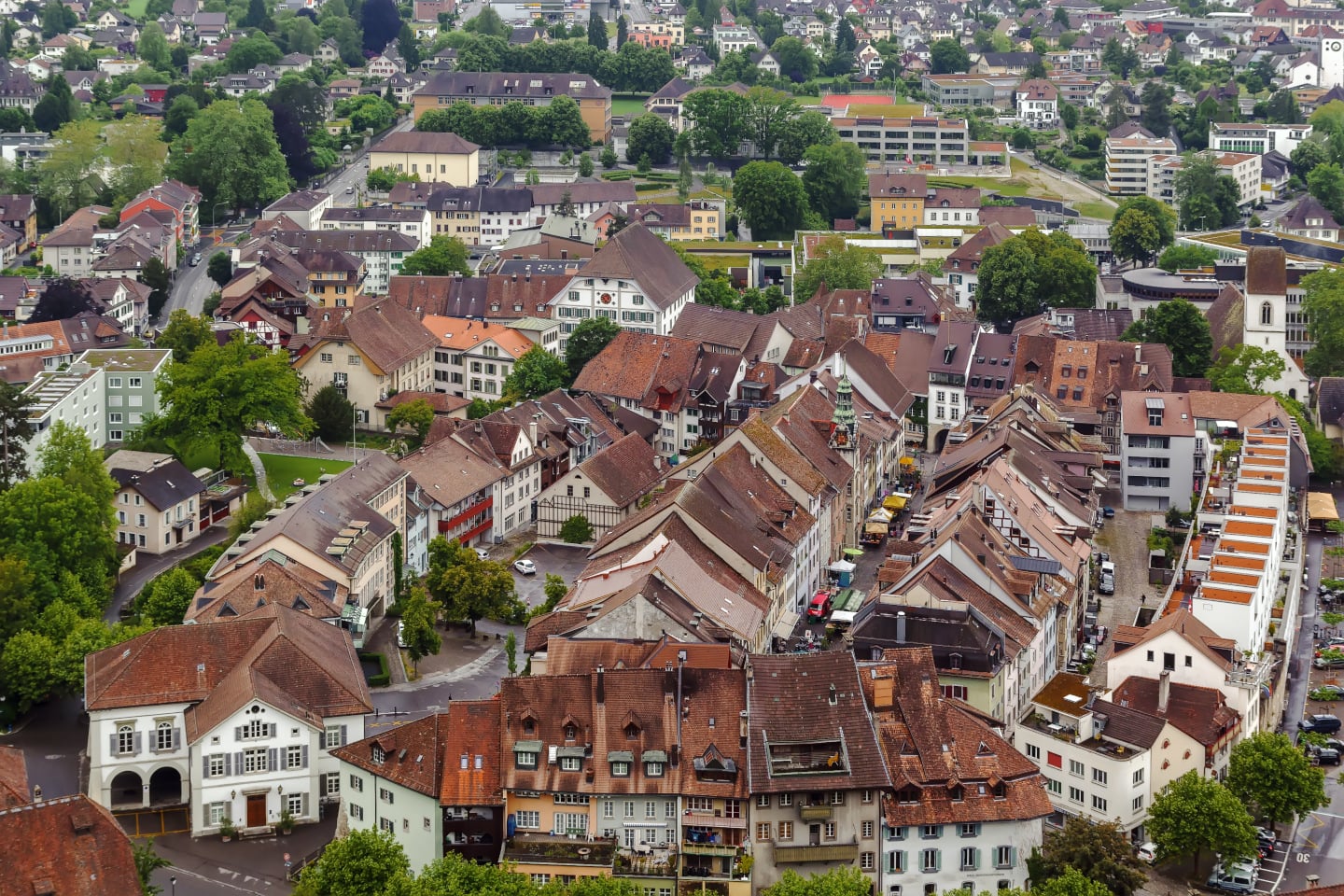 view of Lenzburg, Switzerland iStock 653316712 12